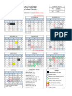 2022-23 BCSD at A Glance Calendar W PTC Days and BOE Mtgs 1