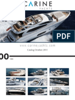 Carine Yachts - Sunseeker Yachts Brokerage - catalog October 2011