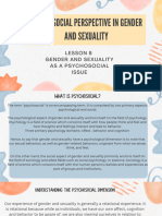 Gender and Society Report