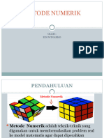 Metode Numerik