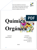 Evaluacion. Quimica Orgánica