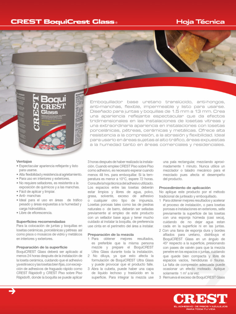 HT Boqui Glass | PDF | Agua | Materiales