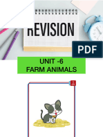 Unit - 6 Farm Animals