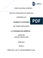 5.2 Contaminación Ambiental Montiel