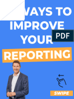 10 Ways To Improve Your: Reporting