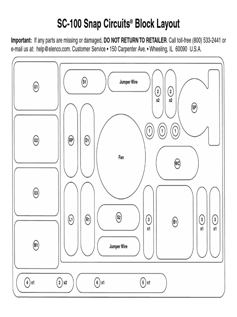 SC-100 Parts Map 052912 | PDF