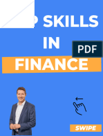 Top Skills IN Finance: Swipe