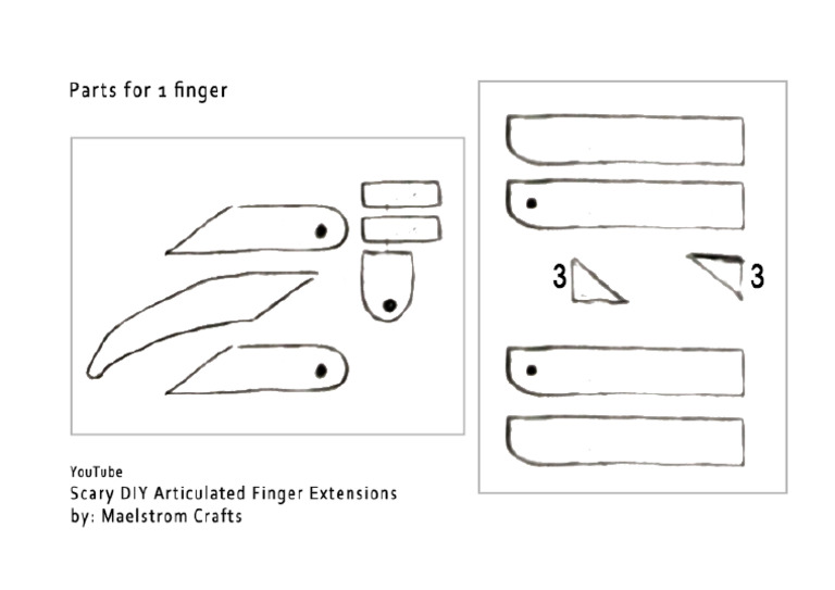 Scary Articulated Fingers Pattern | PDF