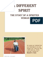 A Different Spirit: The Story of A Spirited Woman