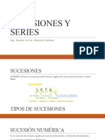 SUCESIONES Y SERIES