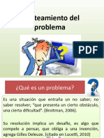 Proceso de Investigación y Planteamiento Del Problema