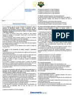 Questões - Direito Penal e Processo Penal - CFSD - Curso de Aquecimento