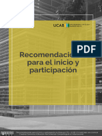 03 - Recomendaciones para El Inicio y Particiapción Al Estudiar en Línea