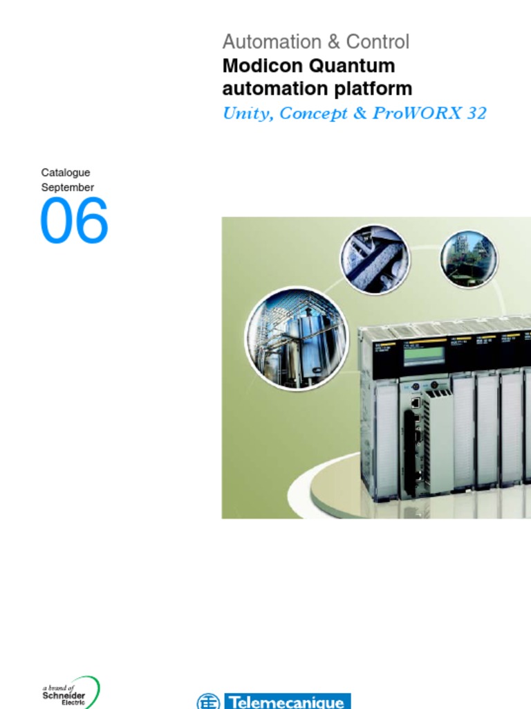 18427434 Modicon Quantum Catalogue Central Processing Unit