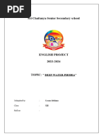 Class 12 English Project 2024 2025 | PDF