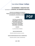 Informe de As. Química