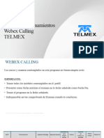 ERC Entrenamientos Webex Calling TELMEX