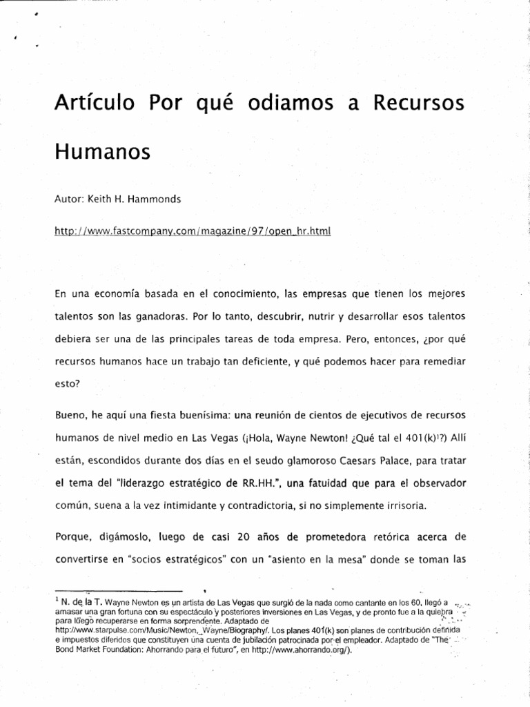 Por que odiamos rr hh pdf