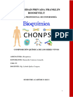 Composición Química de Los Seres Vivos