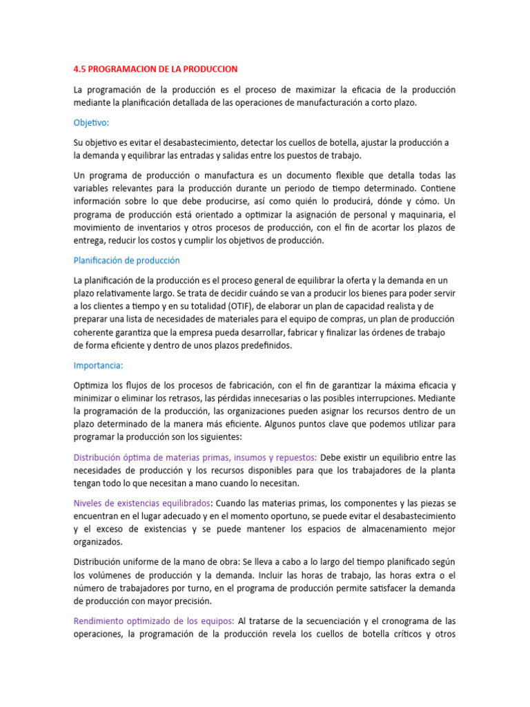 MPS | PDF | Planificación | Software