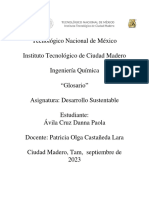 Glosario Desarrollo Sust