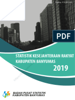 Statistik Kesejahteraan Rakyat Kabupaten Banyumas 2019