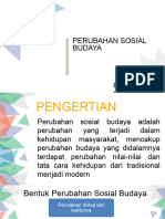 Perubahan Sosial