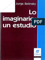 Lo Imaginario Un Estudio