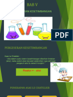 Pergeseran Kesetimbangan