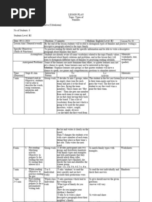 Lesson plan WORD