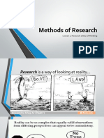 Methods of Research Lesson 1 1 7