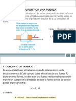 Trabajo, Energía y Sistemas de Partículas