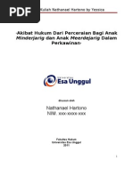 Download Akibat Hukum Perceraian Bagi Anak by Yessica-Elizabeth Hatsumoto SN68456189 doc pdf