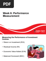 Week 6 Performance Measurement