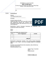 Surat Tagihan Administrasi Cempaka