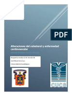 Alteraciones Del Colesterol y Enfermedad Cardiovascular