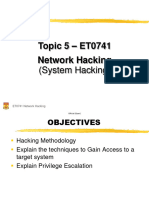 NWHK CHAP5-Network Hacking - System Hacking v.1