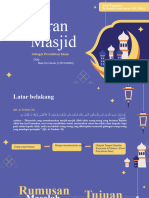 1 - PPT Peran Masjid Sebagai Peradaban Islam (Teknik Kimia)