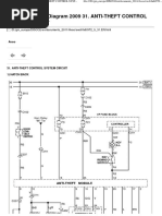 Anti-Theft Control System Circuit