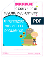 Aprendizaje Basado en Problemas Patrullas Ecologicas Al Rescate