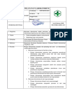 3.9.1 Sop Pelayanan Laboratorium