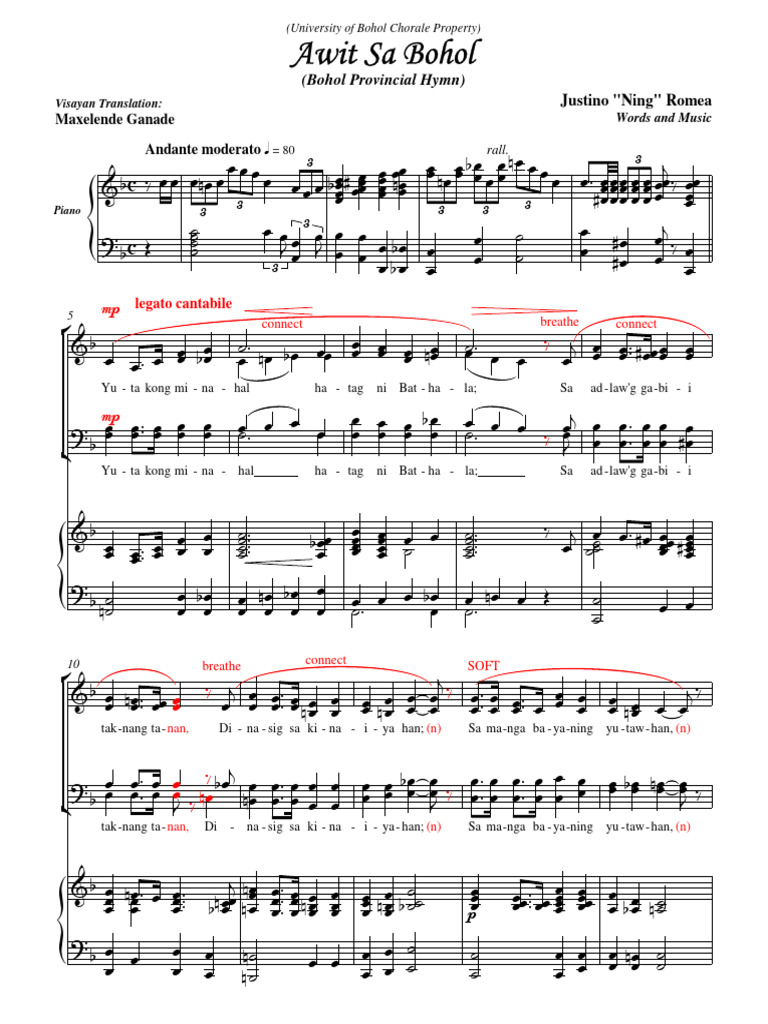 Awit Sa Bohol PDF