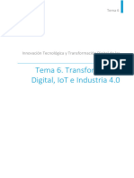 Tema 6. Transformación Digital, Iot E Industria 4.0