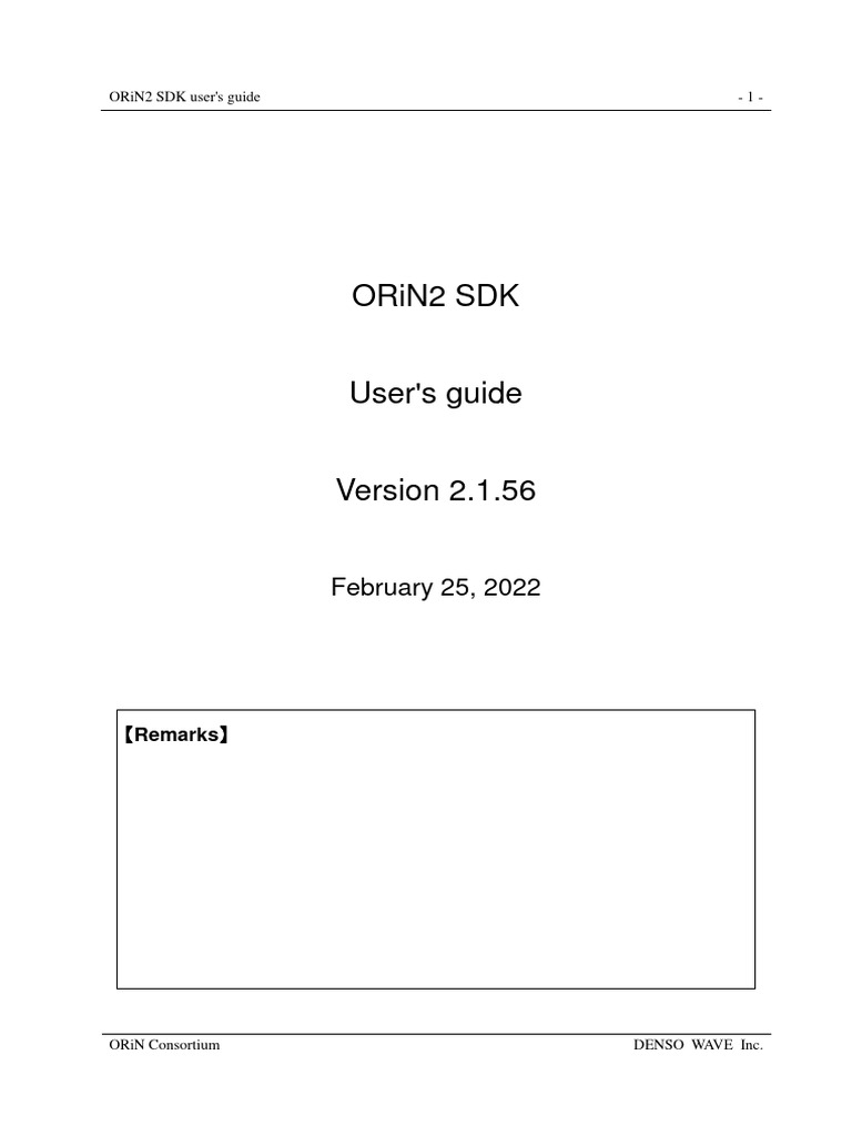 Orin2sdk usersguide en download free pdf microsoft windows internet