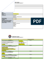 Lesson Plan STEM APPROACH Elementary School