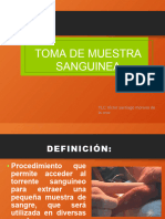 Toma de Muestras Sanguineas