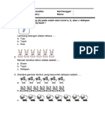 PTS (STS) MATEMATIKA Kelas 1