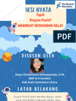 Aksi Nyata Disiplin Positif