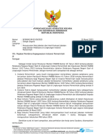 Surat Penyesuian Peta Jabatan Dan Hasil Evaluasi Jabatan Bagi Jabatan Pelaksana Di Lingkungan Instansi Pemerintah