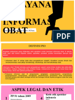 Pelayanan Infromasi Obat KIE